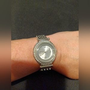 Sparkly Stainless Steel Watch
